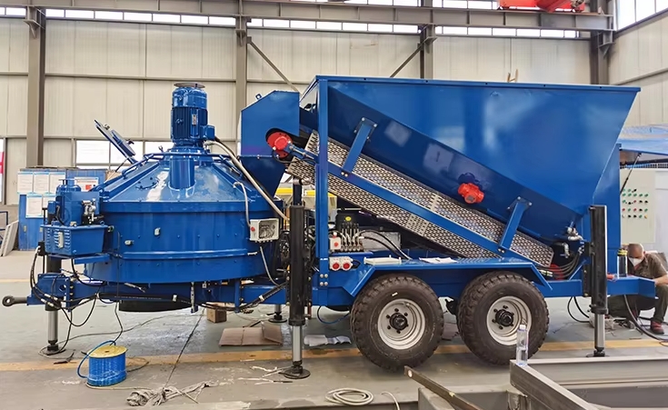 ‌Mobile Concrete Batching Plant: A Comprehensive Product Introduction